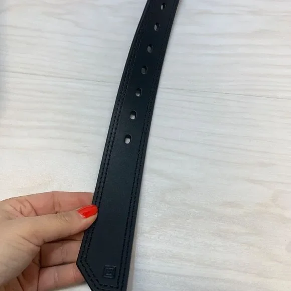 5.11 Tactical ARC Leather Belt 1.5 Wide Black Size XL 40  display picture 2